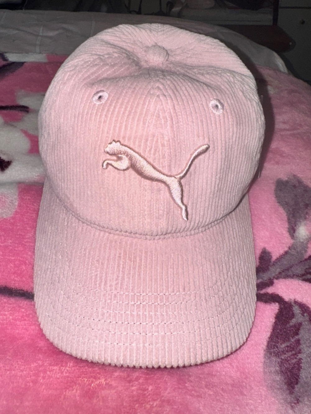 Puma Light Pastel Purple Corduroy Cap
